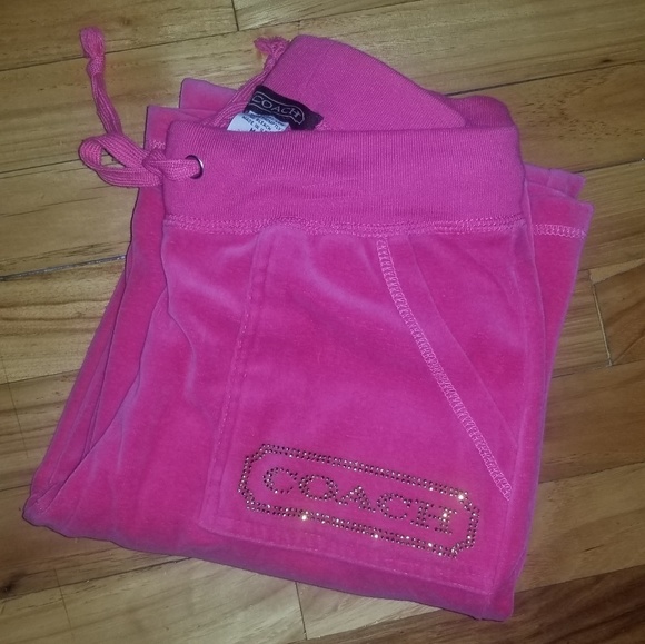 Coach Pants - Terry pants Hot pink Coach